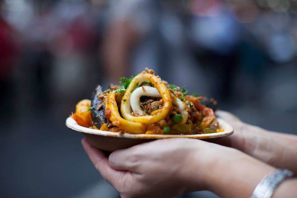 Melbourne Paella Company - Paella Truck event setup
