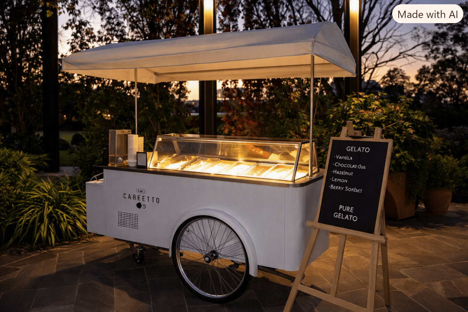 Carretto event setup